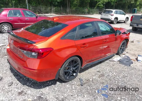 2022 Honda Civic Si Sedan from USA, damaged, VIN 2HGFE1E5XNH472295